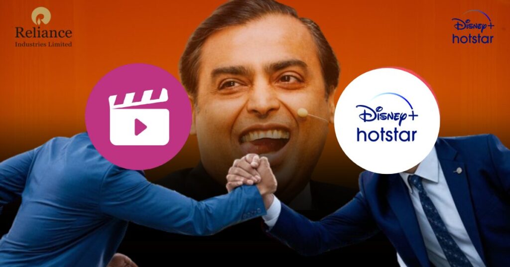 Disney Hotstar Jiocinema Merger