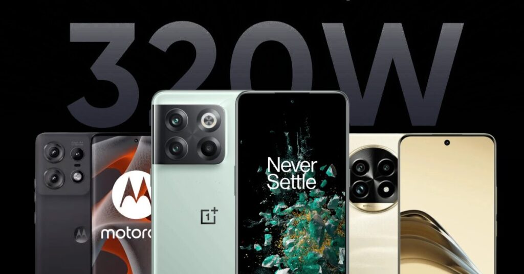 REALME ka 320w ki fast charging